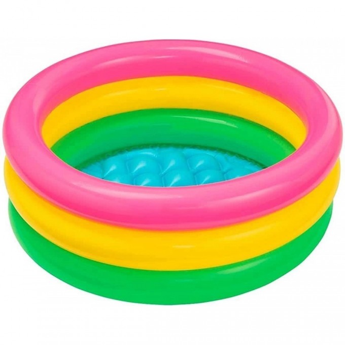 Бассейн надувной INTEX «РАДОСТЬ» , 61 х 22 см, 1-3 лет 57107