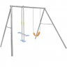 Качели детские INTEX "ДВЕ КАЧЕЛИ" 254х251х211см от 3 до 10 лет 44122