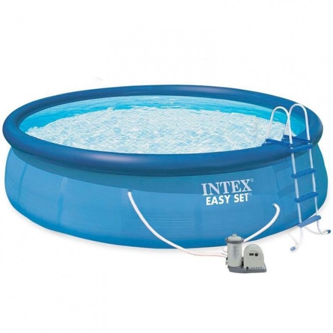 Круглый надувной бассейн INTEX EASY SET (549х122 см, 20647 л) 28176