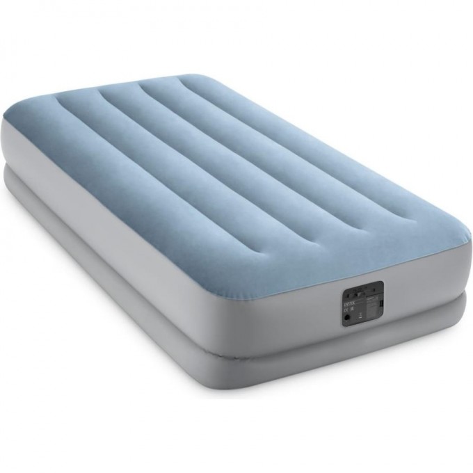 Надувная кровать INTEX RAISED COMFORT с подголовником, встроенный насос 220В, до 136кг 64166