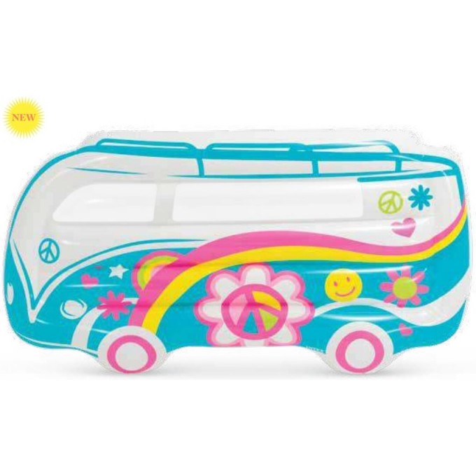 Надувной матрас для плавания INTEX "ЗАВОДНОЙ ФУРГОН" 178х91х23см до 100кг 58728