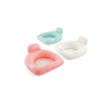 Надувной матрас-кресло для плавания INTEX56801 114х107см с ручками, до 100 кг 3 цвета