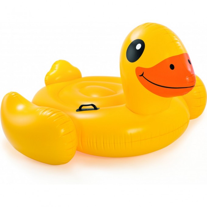 Надувной плотик INTEX «ЖЕЛТЫЙ УТЕНОК» 147х147x81 см 57556