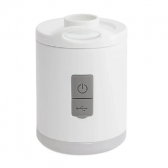 Насос электрический INTEX 66647 3.7В на аккумуляторах, с зарядкой от USB, светильник, 2 насадки в комплекте, уп.12